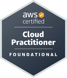 Symbol of the AWS Certified Cloud Practitioner