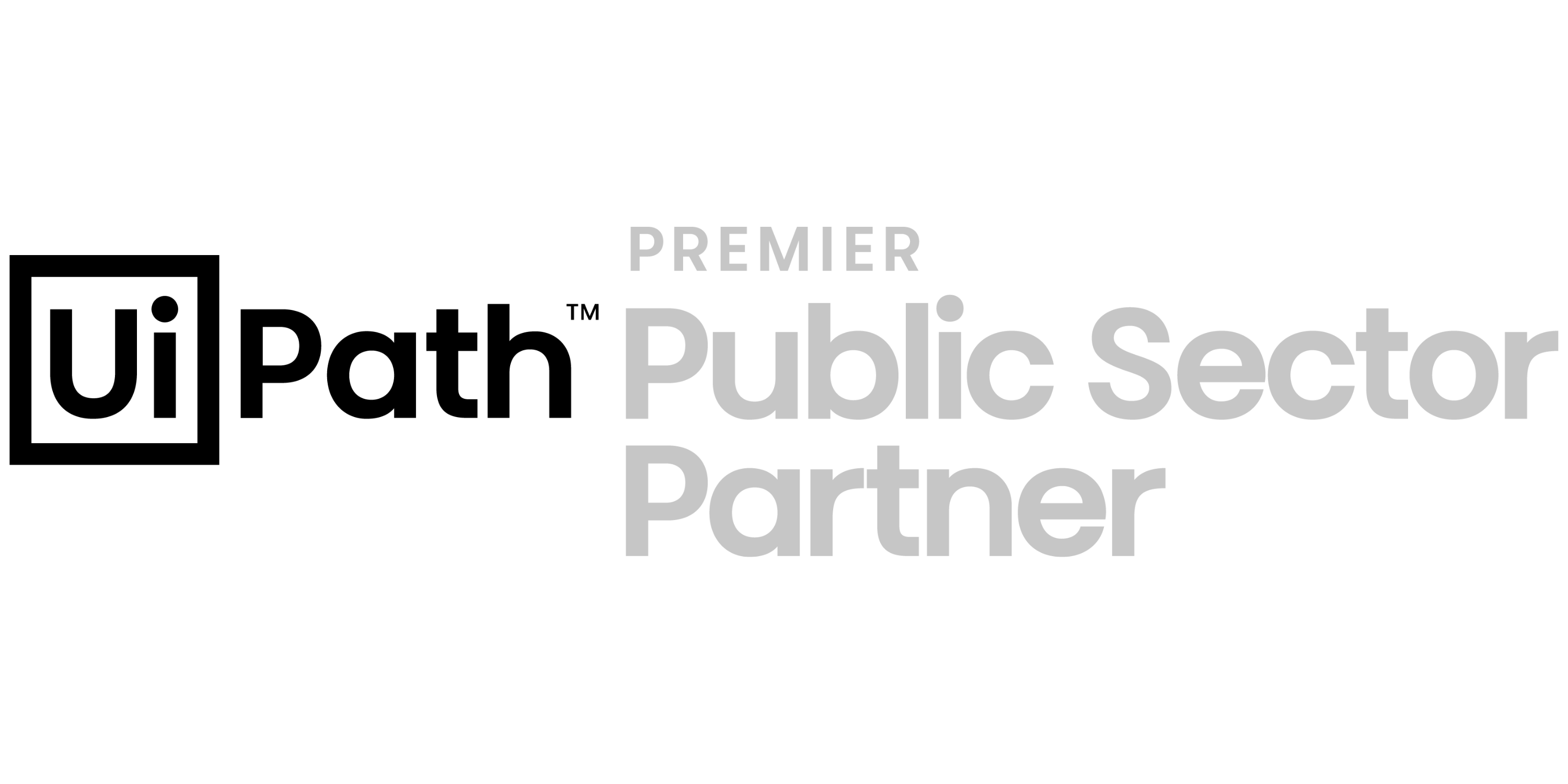 Uipath Premier Public Sector Partner Logo